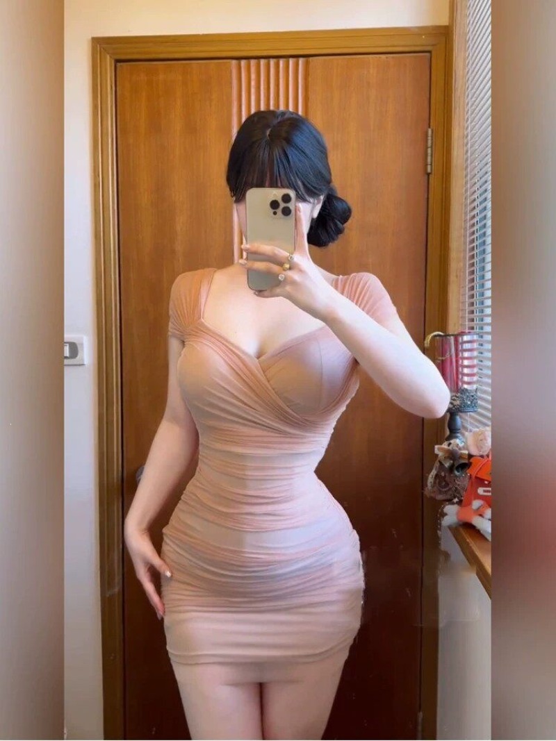 Japanese Street Fashion Female - Sexy Mesh Ruched Mini Dress Women