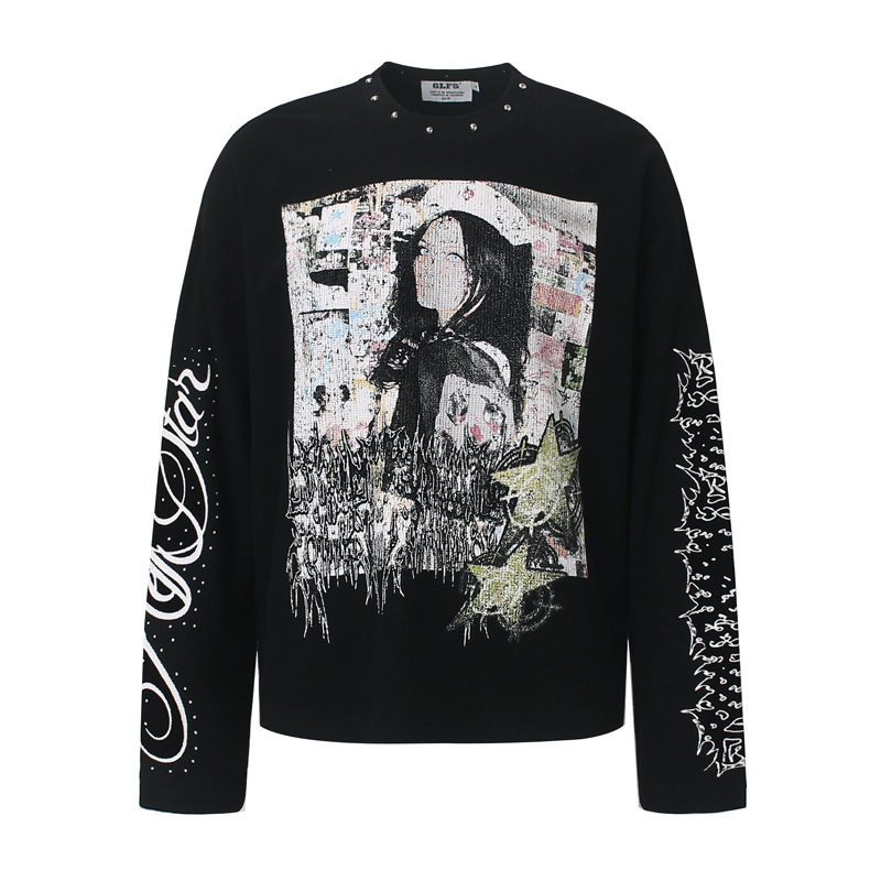 Street Fashion Us - Men's High Street Graffiti T Shirt