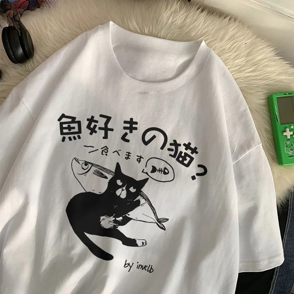 Japanese Street Fashion Female - Fashion Woman TShirts Japanese Style Cat