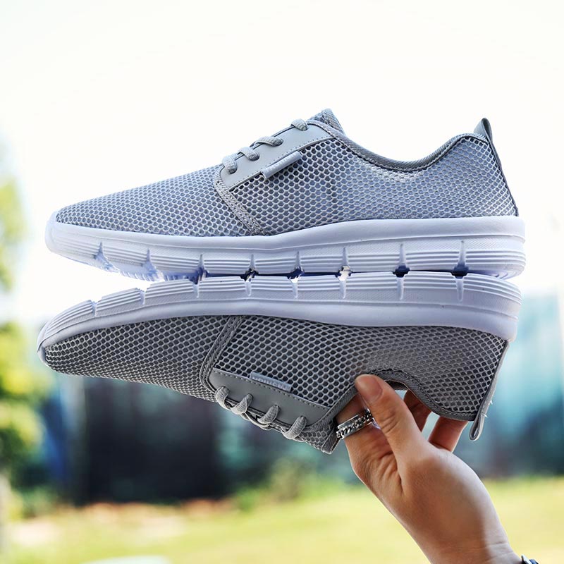 Japanese Street Fashion Female - Big Size Summer Breathe Mens Sneakers