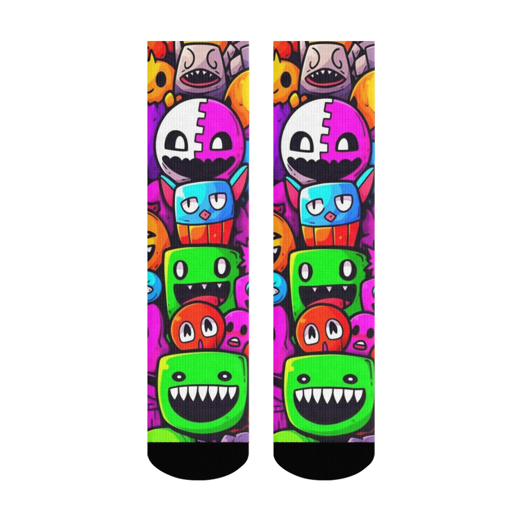 Novel and Fun Monster Print Me - Street Fashion Style Youtube 评论和价格