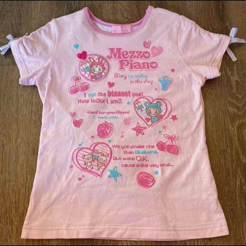 Vintage Kawaii Cute Short Slee - Street Fashion Us 评论和价格