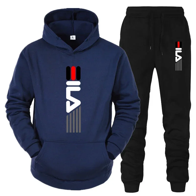 Men's Tracksuit Hooded Sweatsh - Street Fashion For Man 评论和价格