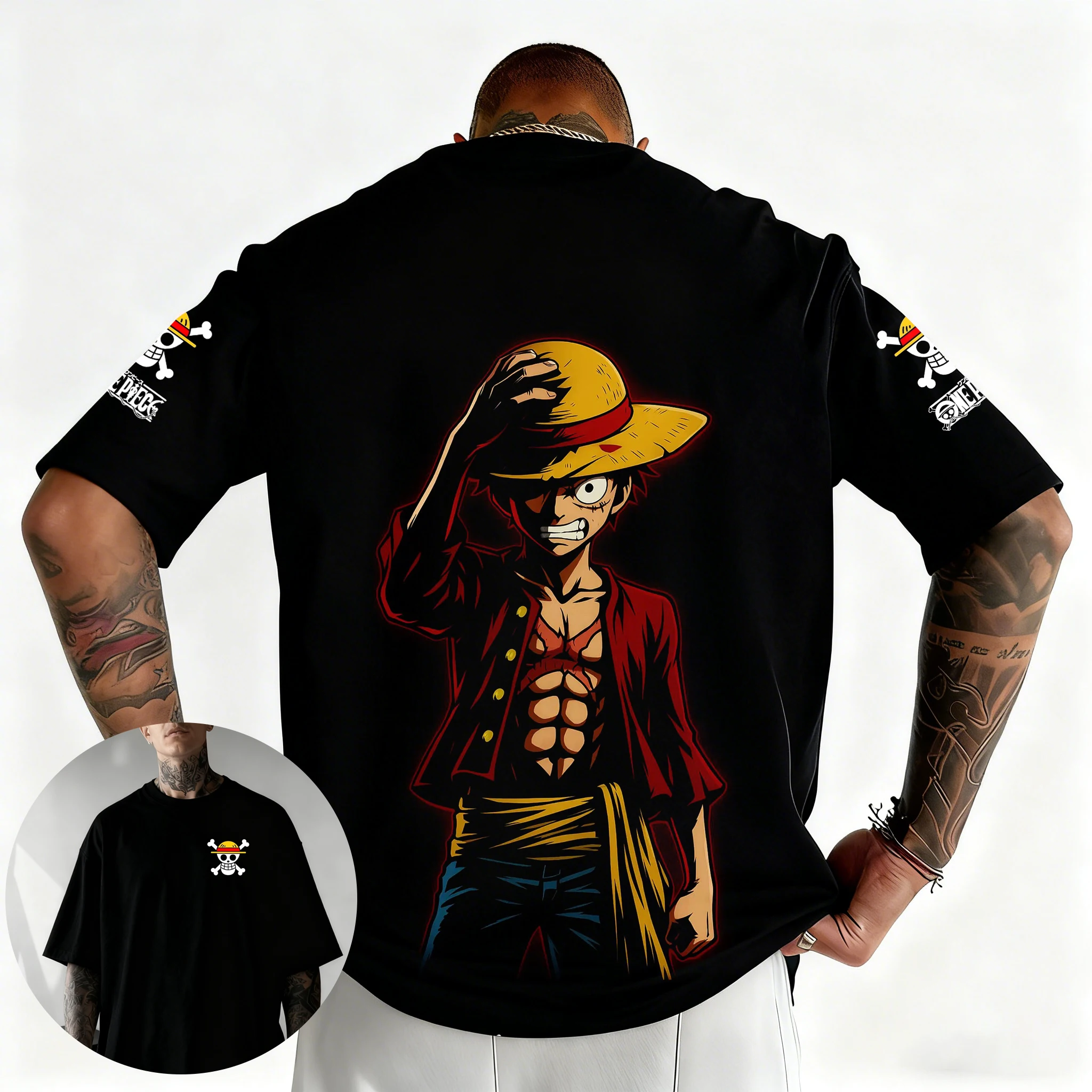 One Piece 2026 Summer Men  Str - Street Fashion Hats 评论和价格