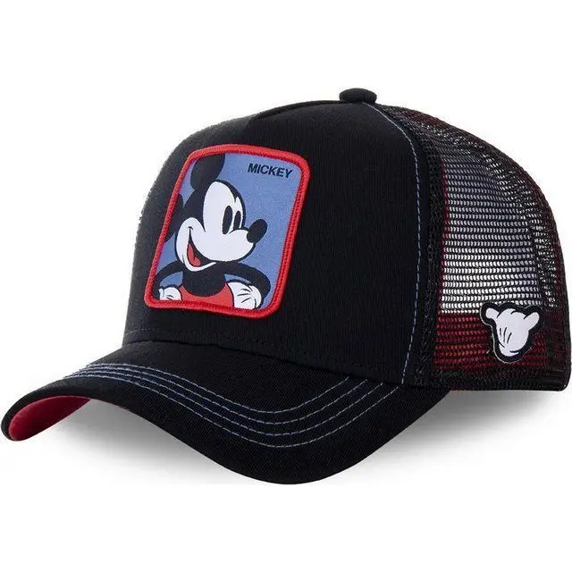Kawaii Mickey Trucker Cap Mesh - Street Fashion Hats 评论和价格