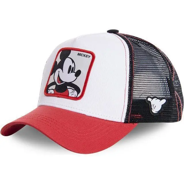 Kawaii Mickey Trucker Cap Mesh - Street Fashion Hats 评论和价格