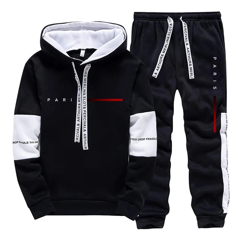 Paris Fashion Hoodie Streetwea - Street Fashion For Man 评论和价格