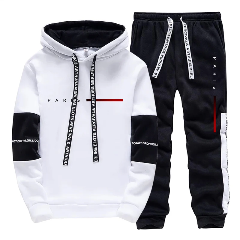 Paris Fashion Hoodie Streetwea - Street Fashion For Man 评论和价格