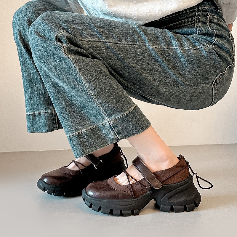 New Retro Ballet Mary Jane Sho - Street Fashion Women 评论和价格