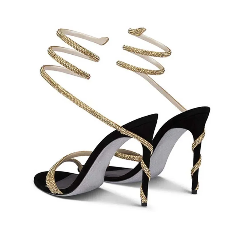 Eilyken Fashion Crystal Stilet - Street Fashion Women 评论和价格