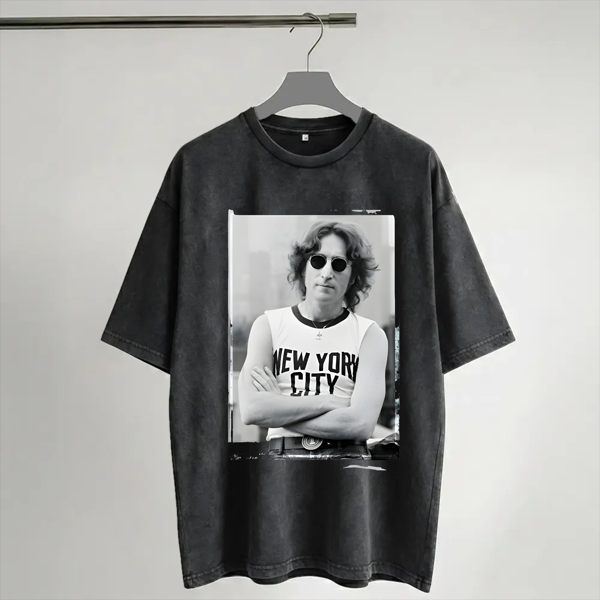 Harajuku Washed Shirt John Len - Street Fashion Of New York 评论和价格