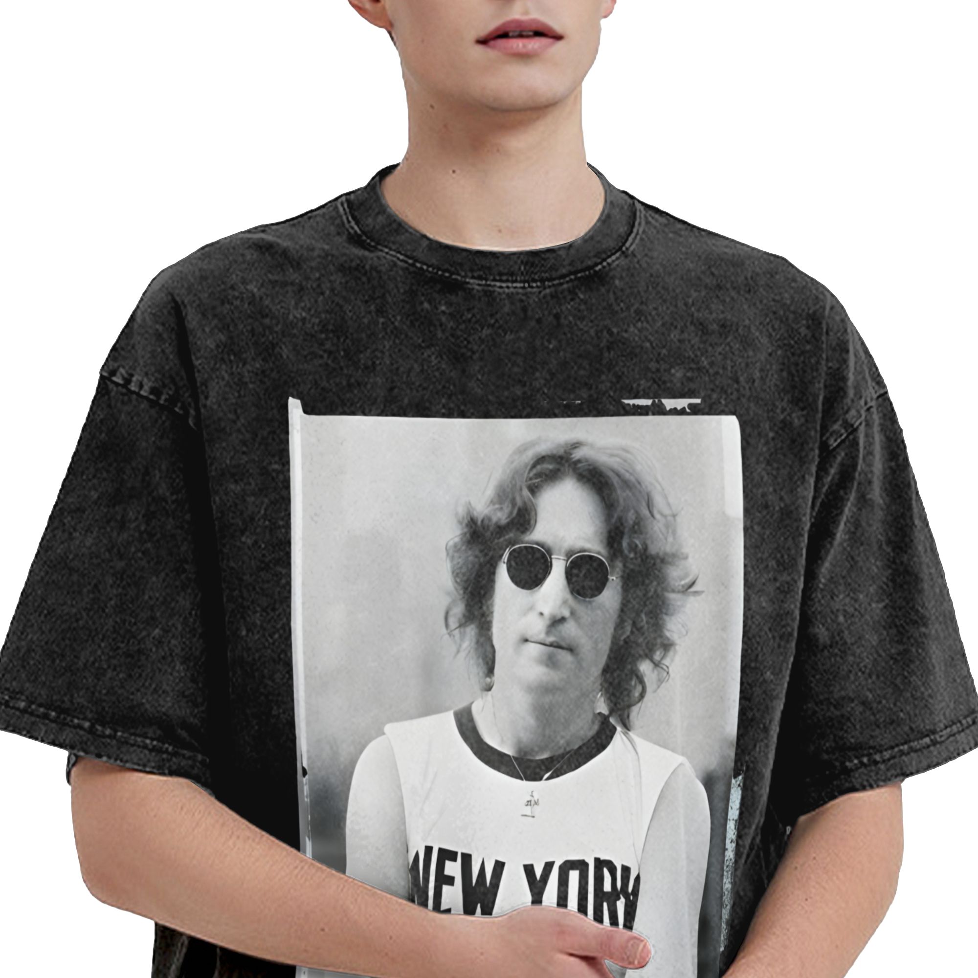 Harajuku Washed Shirt John Len - Street Fashion Of New York 评论和价格