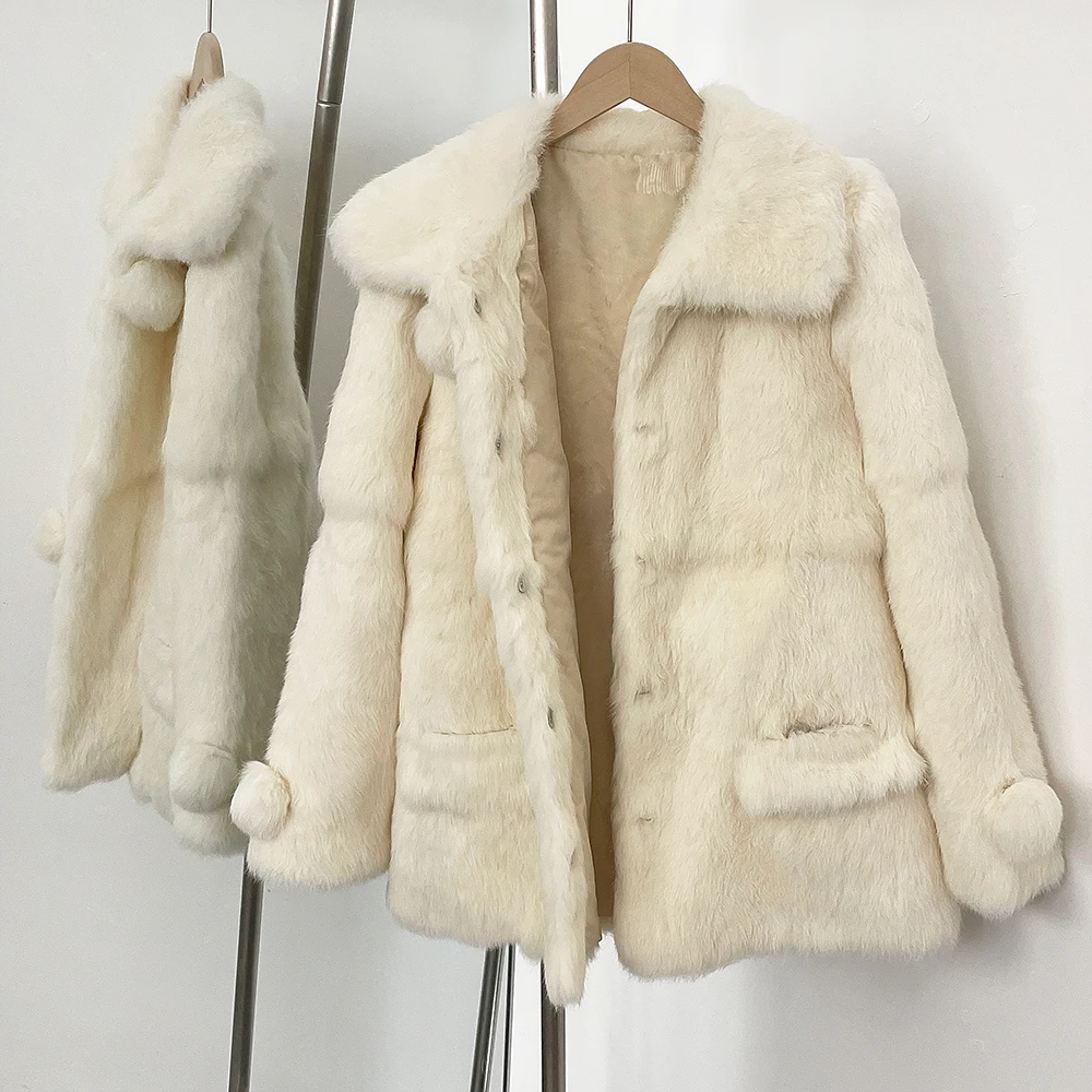 2025 Real Fur Jacket Women Out - Street Fashion Store 评论和价格