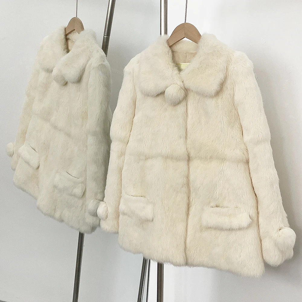 2025 Real Fur Jacket Women Out - Street Fashion Store 评论和价格