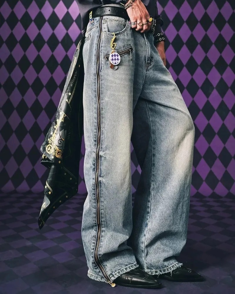 Y2K Streetwear Men Hip Hop Har - Street Fashion For Man 评论和价格