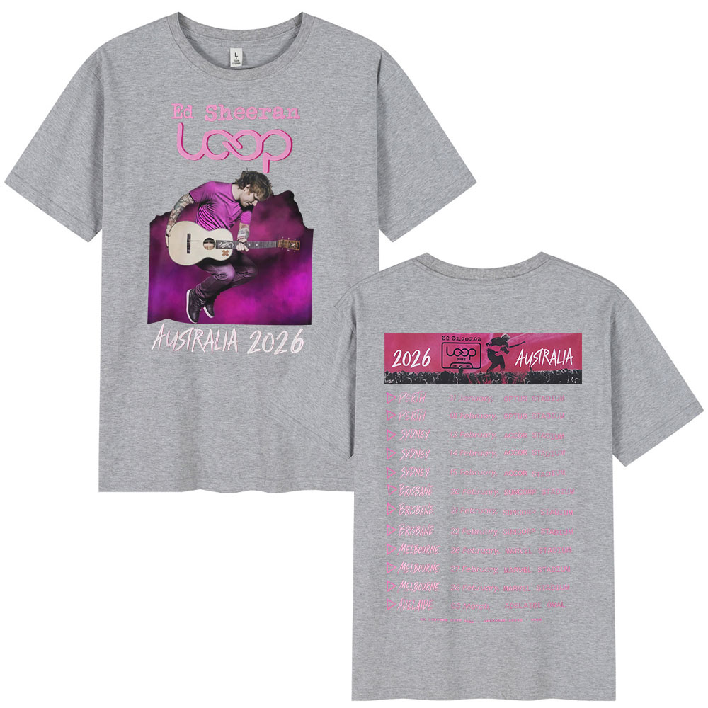Ed Sheeran Loop Tour Australia - Street Fashion Australia 评论和价格
