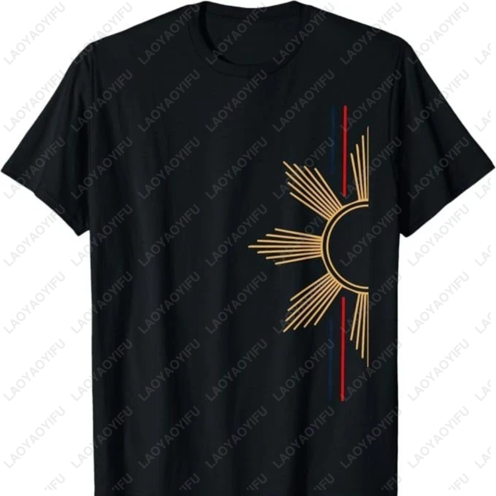 Minimalist Filipino Sun T-Shir - Street Fashion Philippines 评论和价格