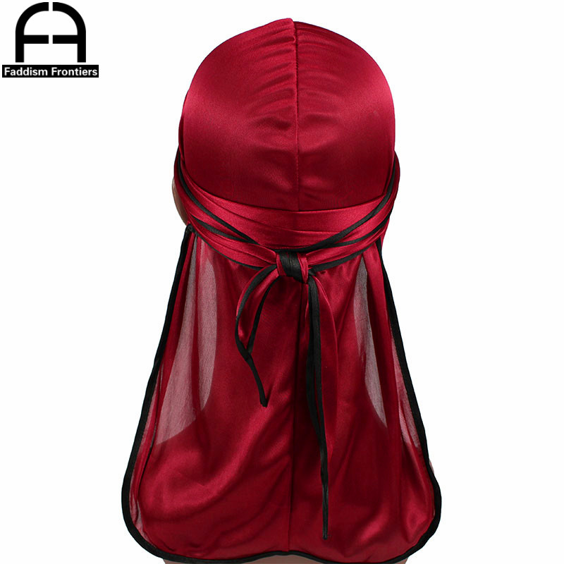 New Fashion Men's Satin Durags - Street Fashion Hats 评论和价格