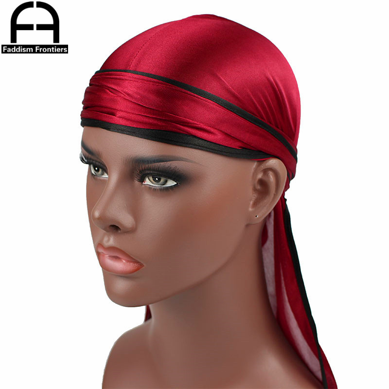 New Fashion Men's Satin Durags - Street Fashion Hats 评论和价格