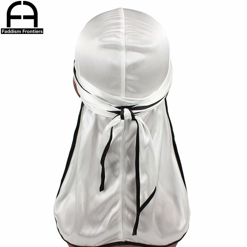 New Fashion Men's Satin Durags - Street Fashion Hats 评论和价格