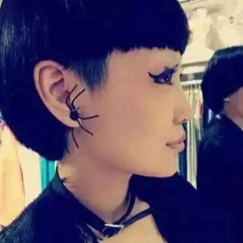 1 Pair Punk Street Cool Person - Street Fashion Earrings 评论和价格