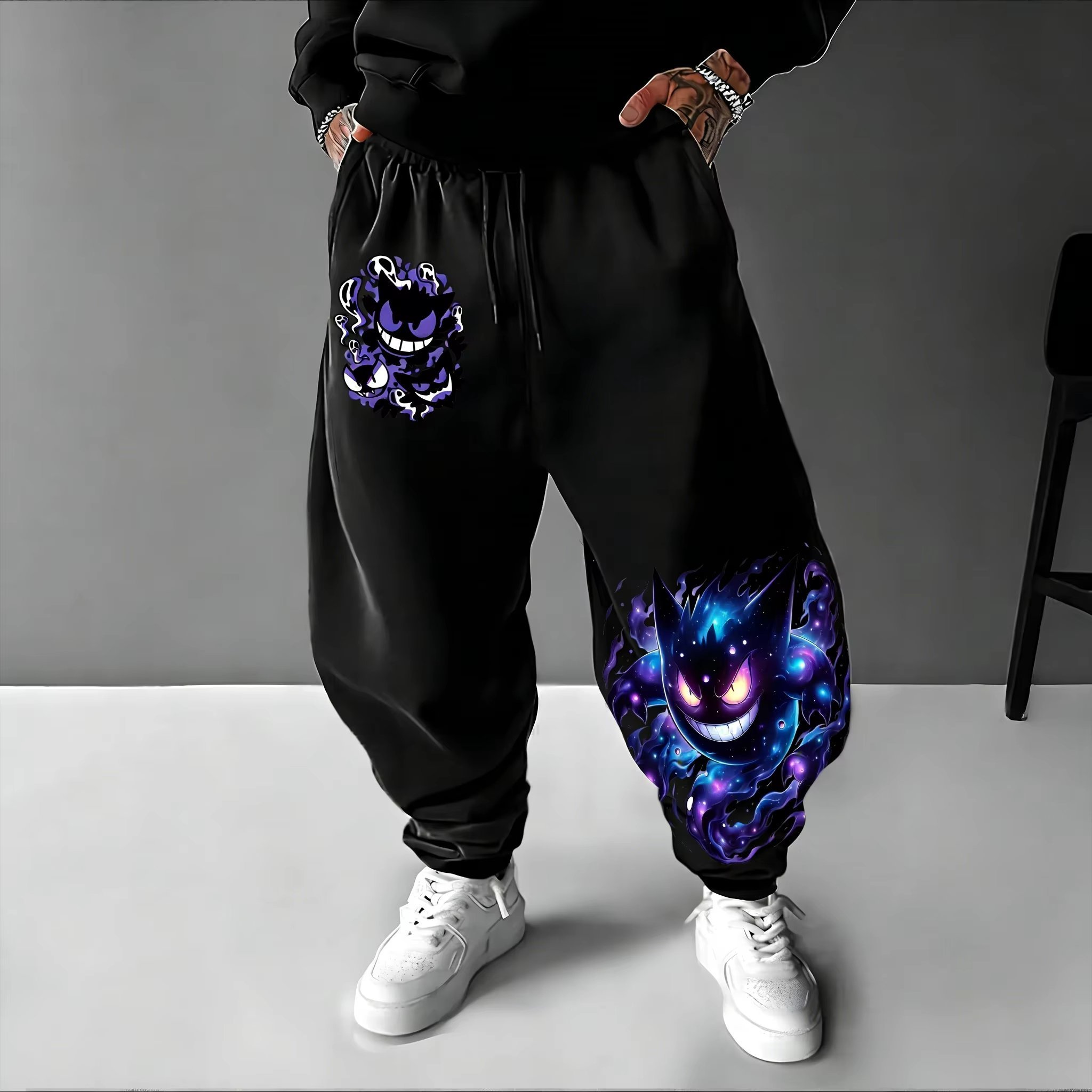 Y2K 2026 Pokemon Gengar Cotton - Street Fashion Hats 评论和价格