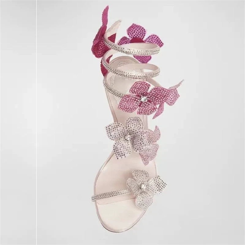 Eilyken Sexy CRYSTAL Flower Th - Street Fashion Women 评论和价格