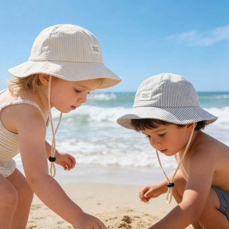 Baby Kids Cute Sun Hat 50cm 1- - Street Fashion Hats 评论和价格