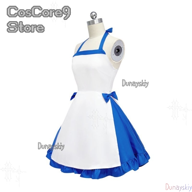 Blue Character Dress Zeno Summ - Japanese Street Fashion Female 评论和价格