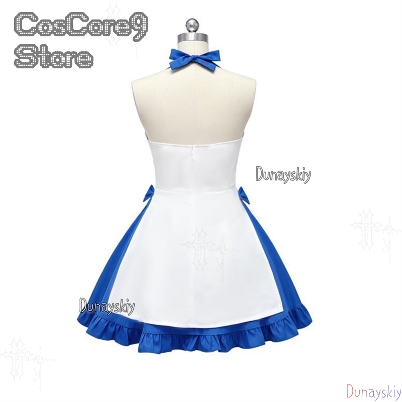 Blue Character Dress Zeno Summ - Japanese Street Fashion Female 评论和价格
