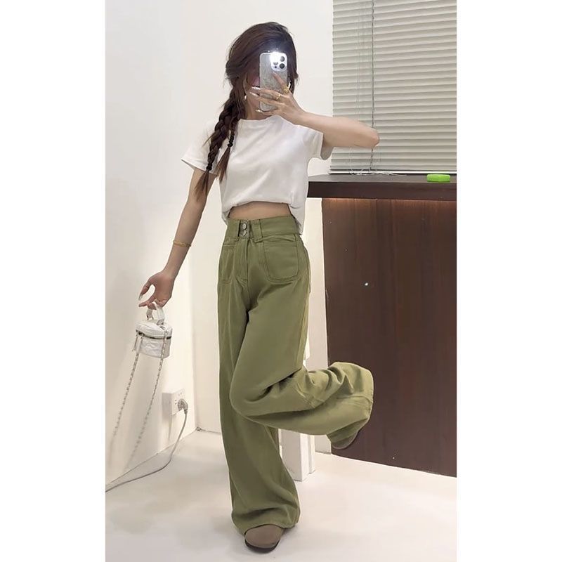 Girls Jeans Japanese Vintage C - Japanese Street Fashion Female 评论和价格