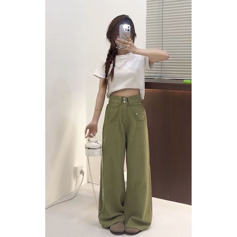 Girls Jeans Japanese Vintage C - Japanese Street Fashion Female 评论和价格