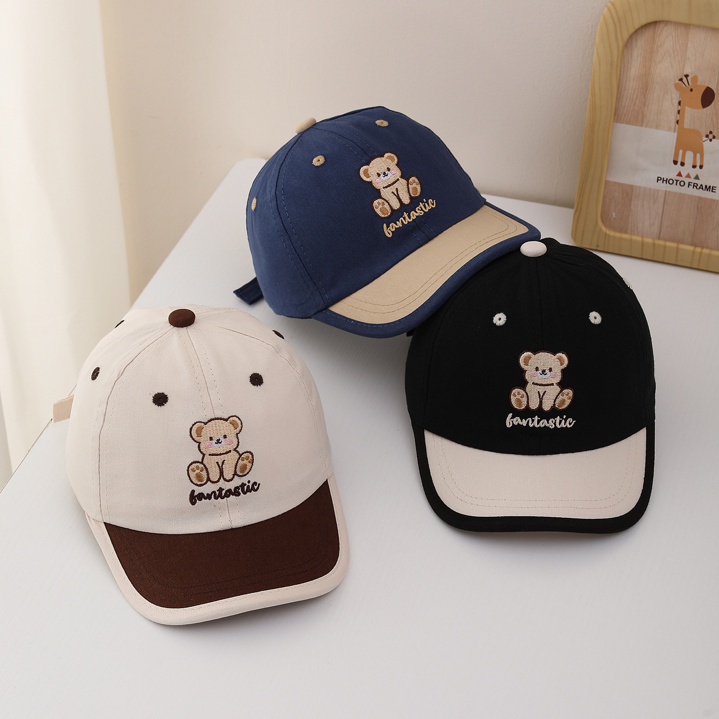 Children Baseball Cap 52cm Kid - Street Fashion Hats 评论和价格