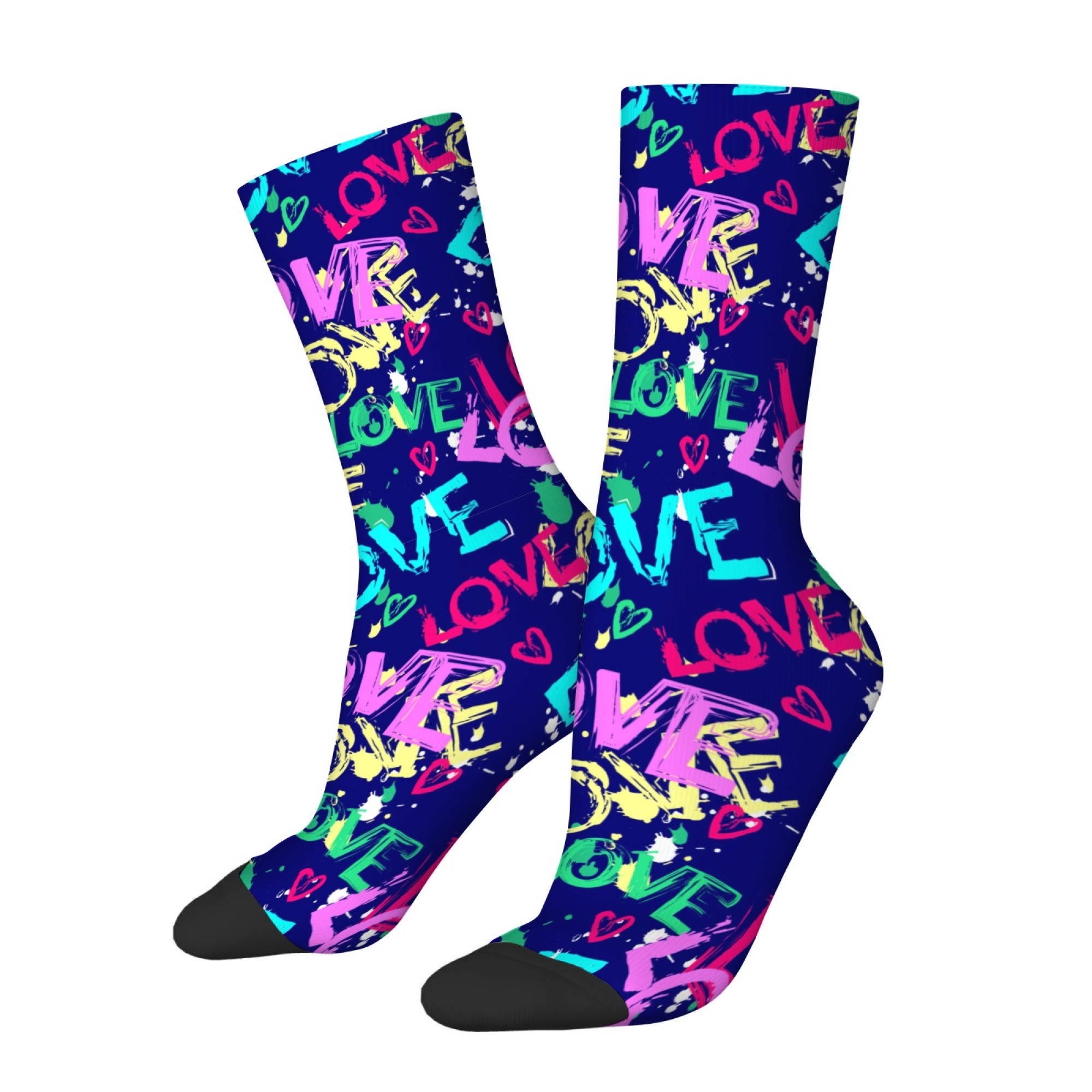 LOVE Colorful Graffiti Happy M - Street Fashion Style Youtube 评论和价格
