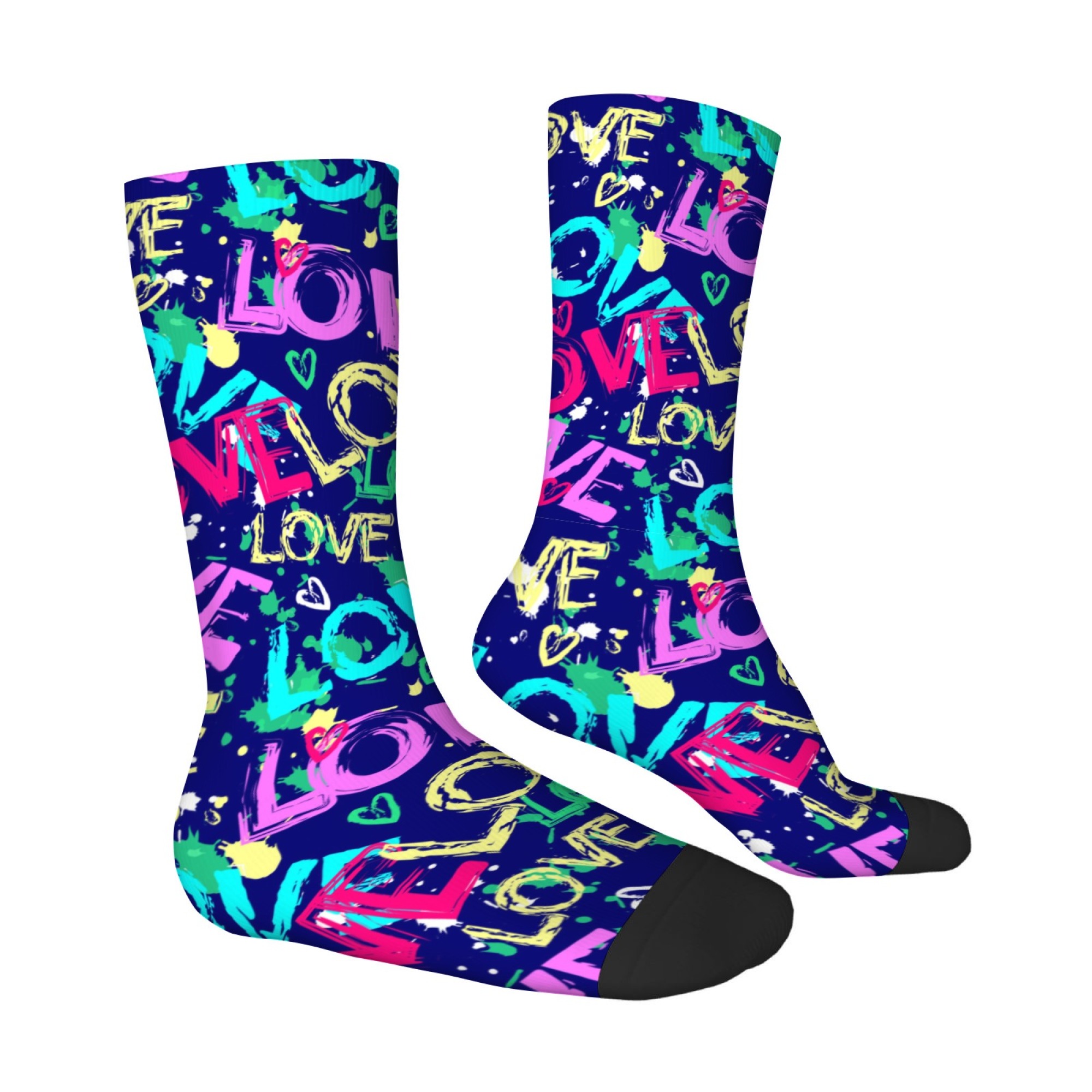 LOVE Colorful Graffiti Happy M - Street Fashion Style Youtube 评论和价格