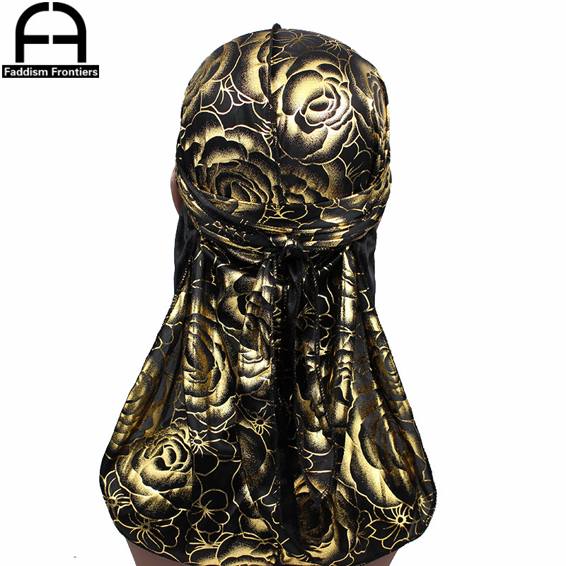 Custom Men's Print Silky Durag - Street Fashion Hats 评论和价格