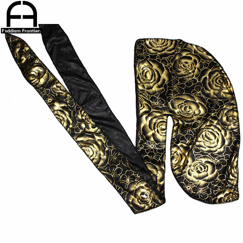 Custom Men's Print Silky Durag - Street Fashion Hats 评论和价格