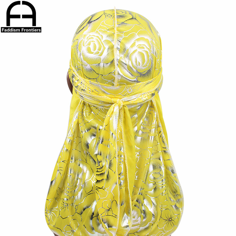 Custom Men's Print Silky Durag - Street Fashion Hats 评论和价格