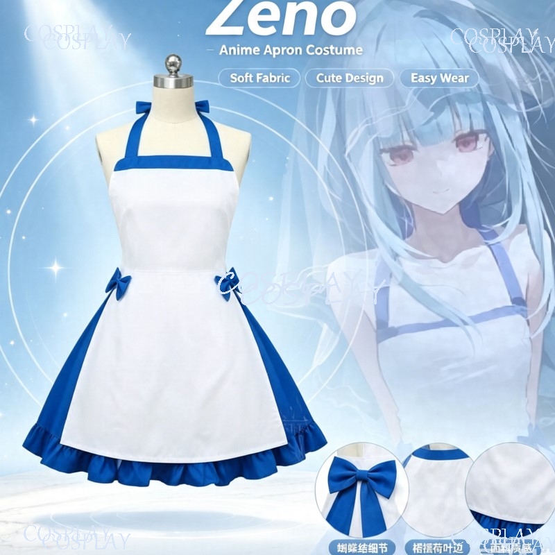 Blue Halloween Full Cosplay Ou - Japanese Street Fashion Female 评论和价格