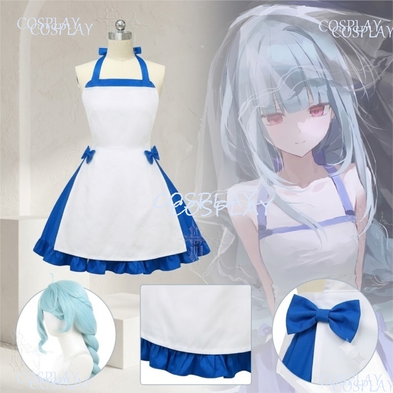 Blue Halloween Full Cosplay Ou - Japanese Street Fashion Female 评论和价格